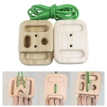 The Pulling Block – Portable No-Hang Finger Trainer &amp; Edge Lift for Climbers